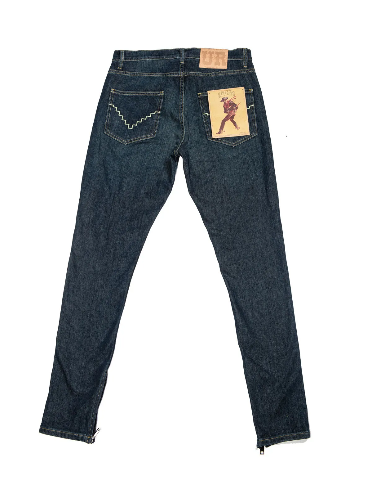 KANSAS RIVER DARK DENIM JEANS