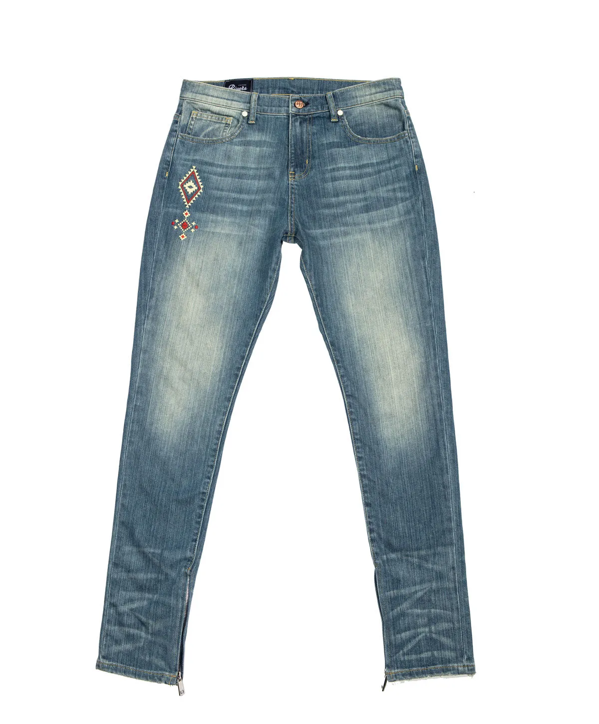 KANSAS RIVER MEDIUM WASH JEANS