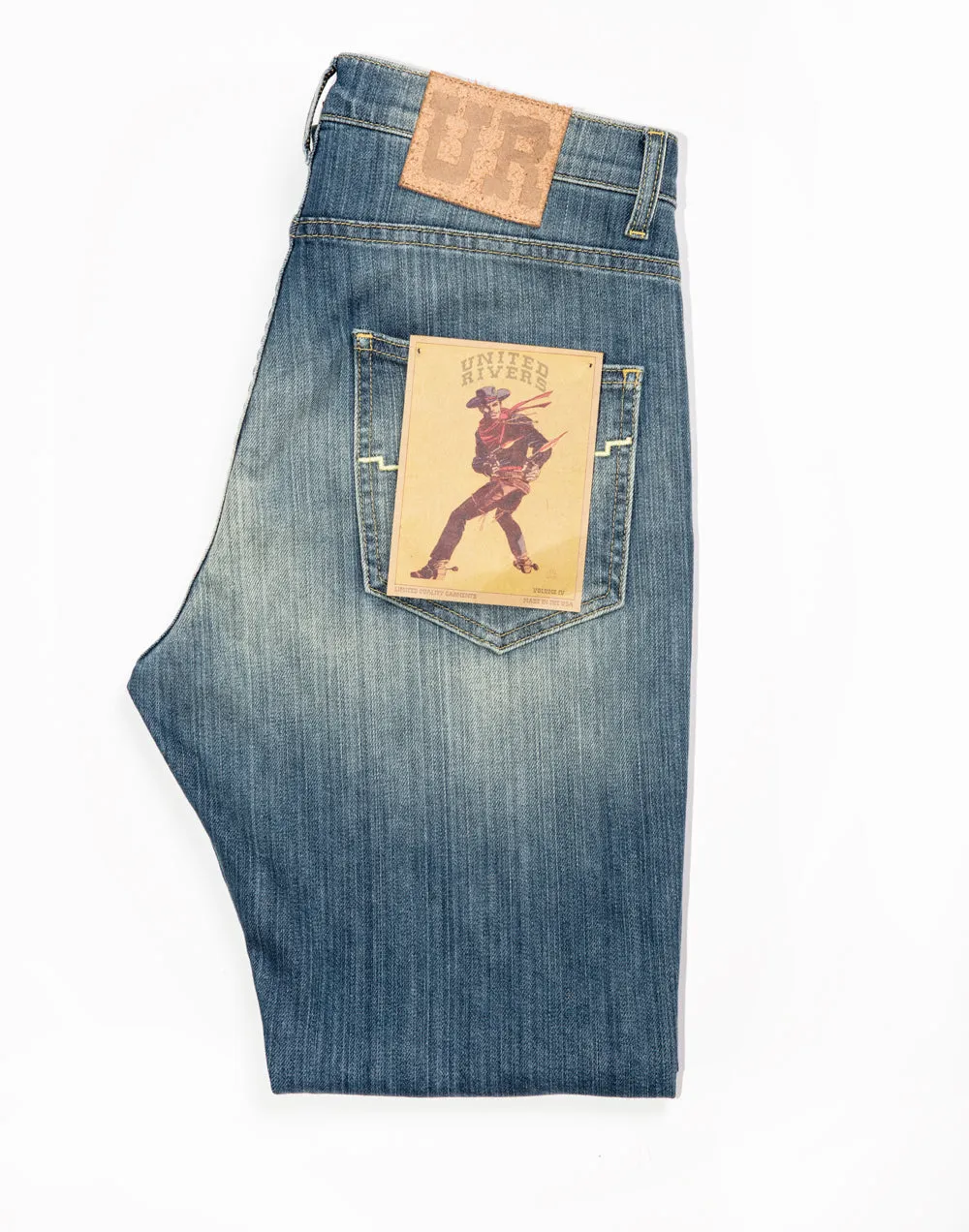 KANSAS RIVER MEDIUM WASH JEANS