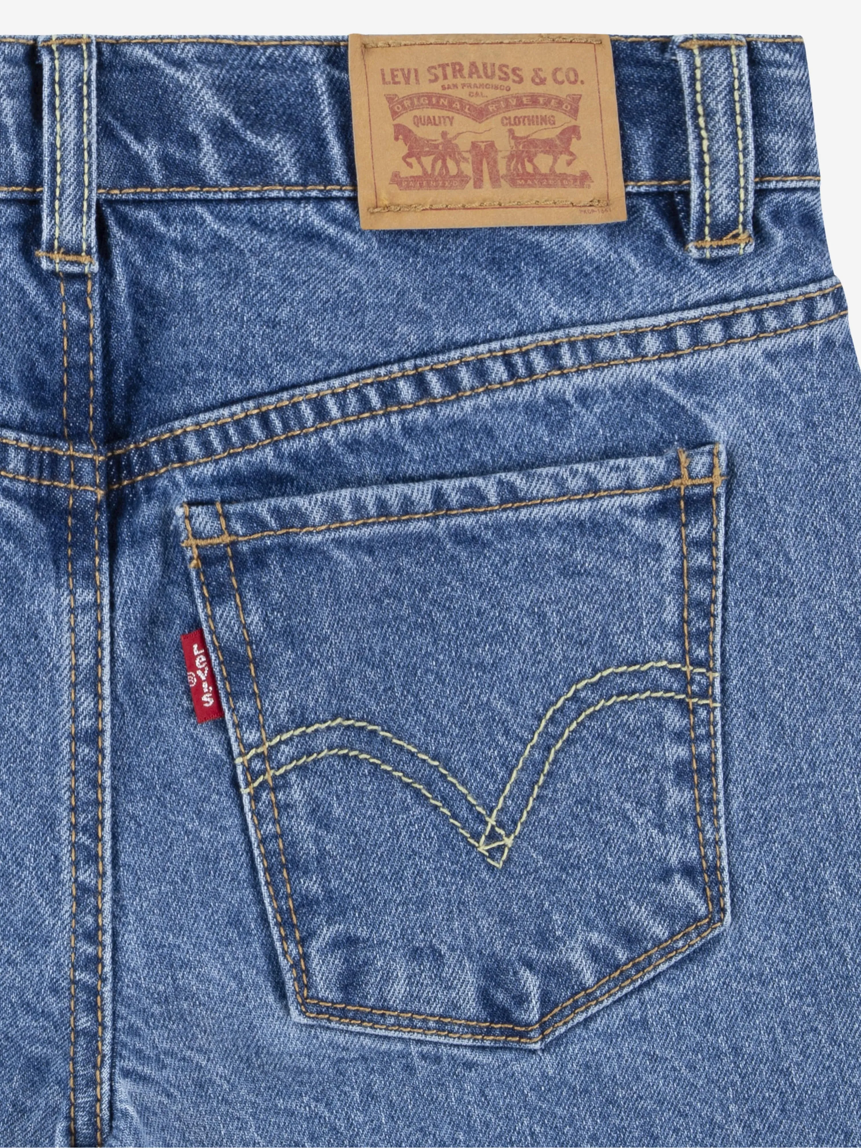 Levi's Girls '94 Baggy Wide Leg Release Jeans in Blue