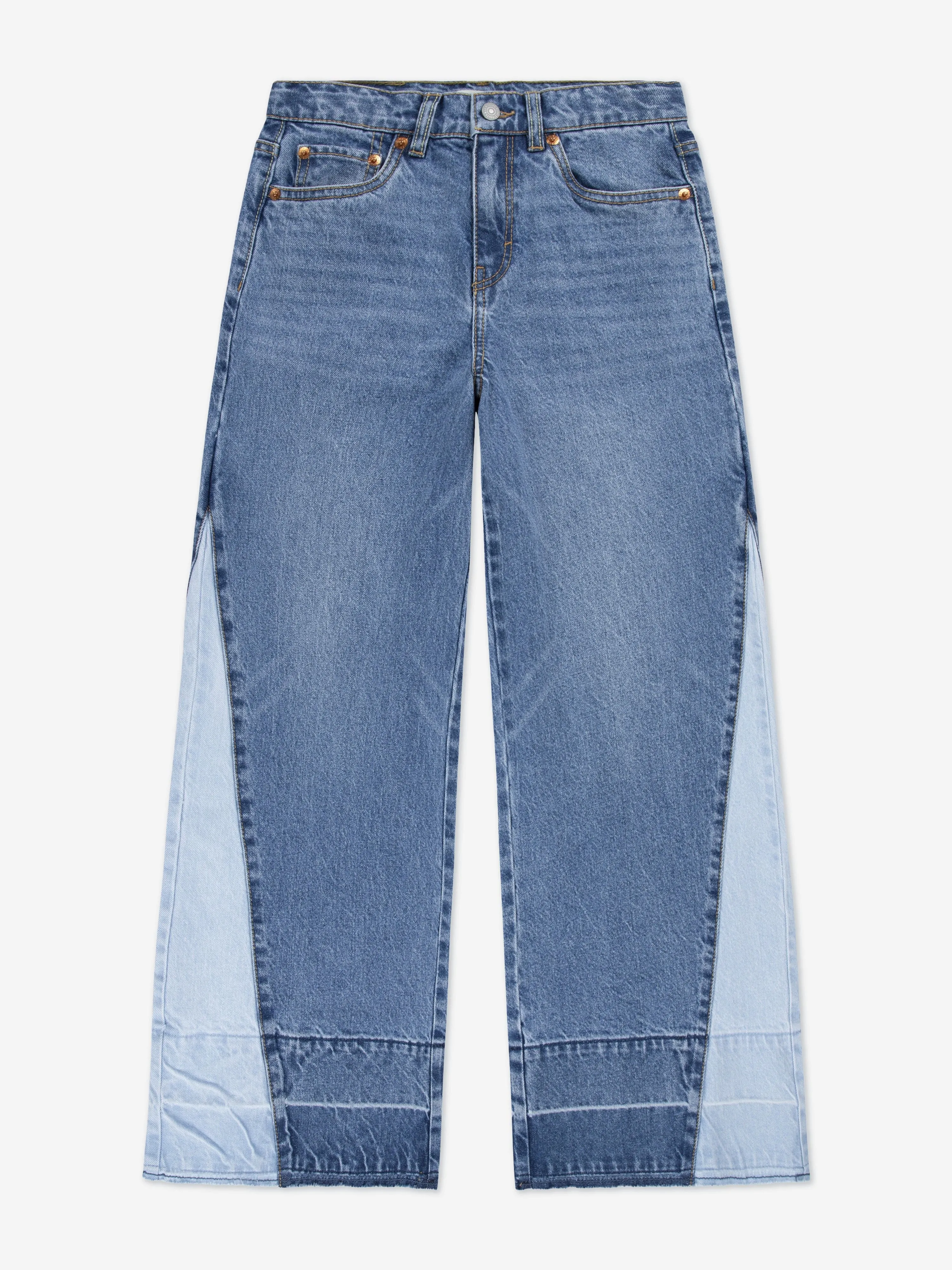 Levi's Girls '94 Baggy Wide Leg Release Jeans in Blue