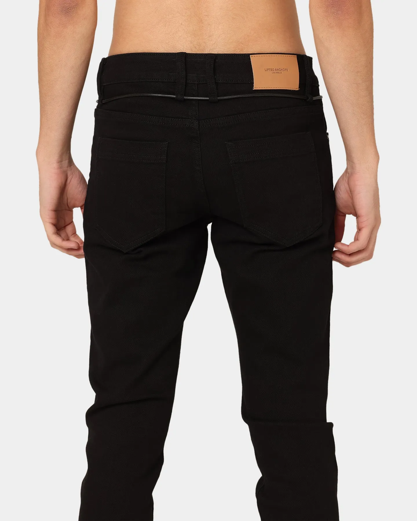 Lifted Anchors Cherub Denim Jeans Black