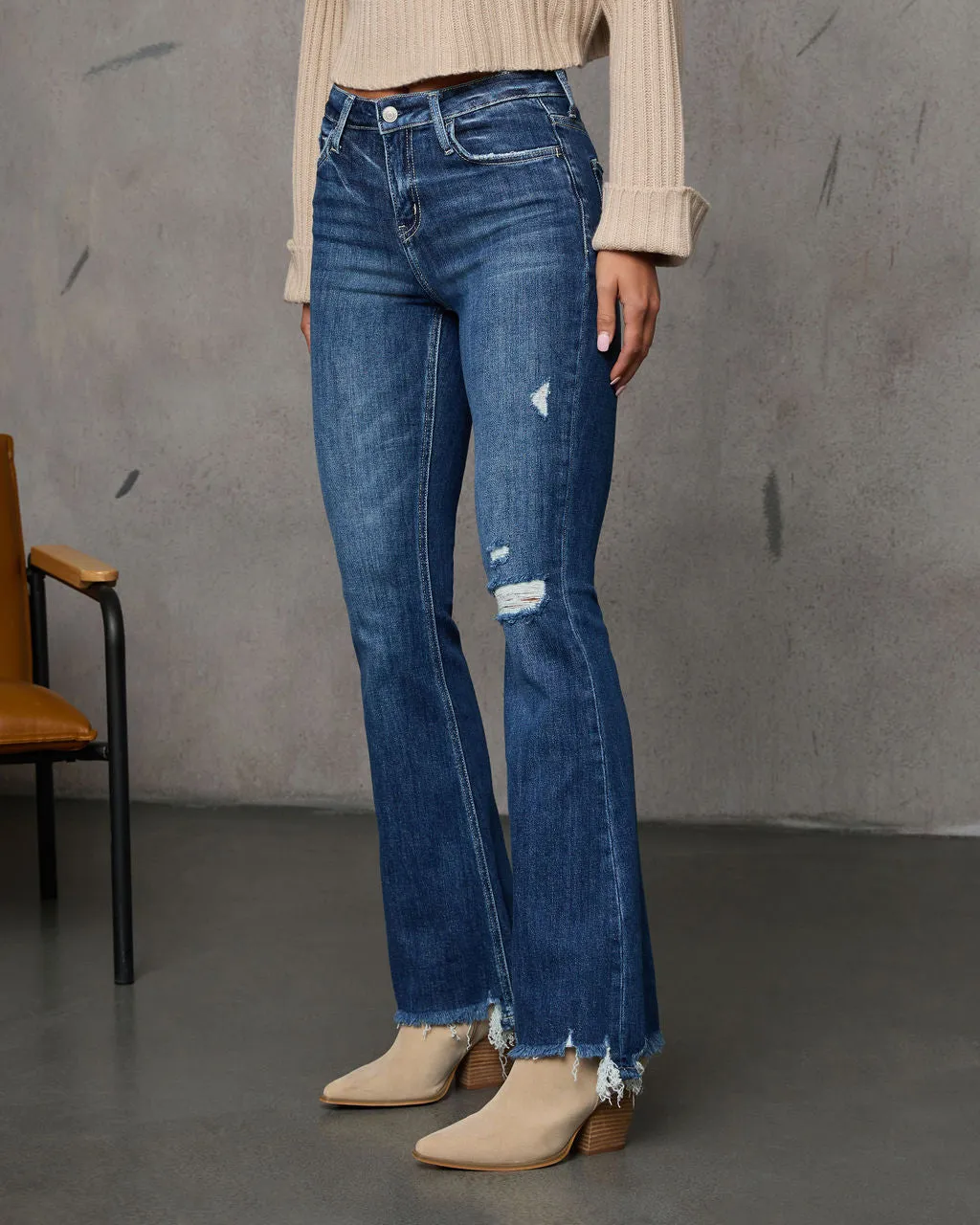 Lilianna High Rise Flare Jeans