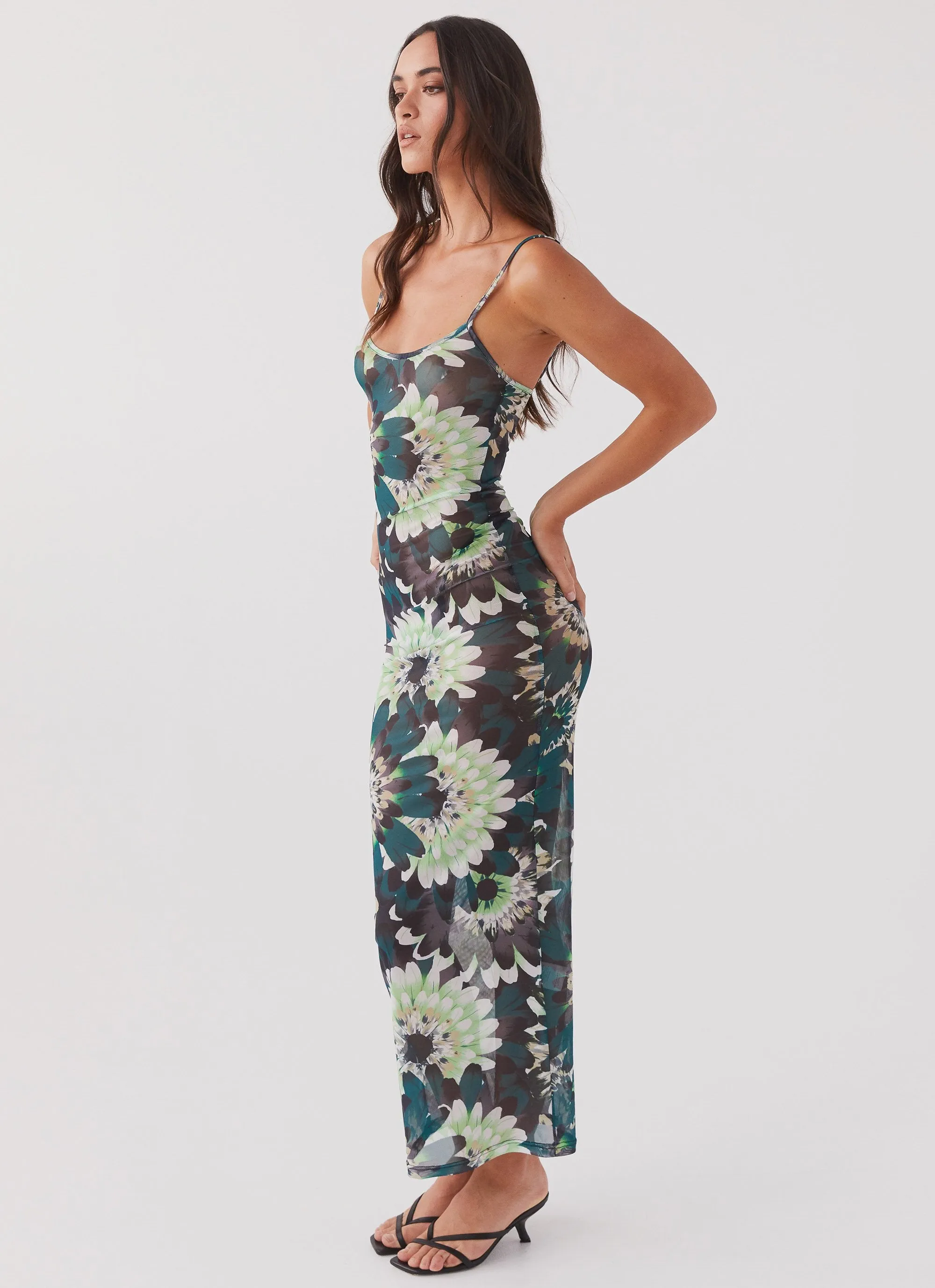 Love On The Run Maxi Dress - Jungle