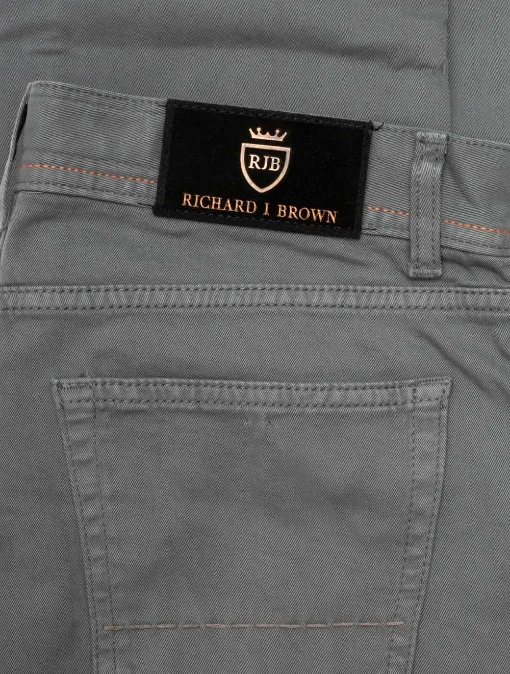 Luxury Cotton Cashmere Jeans Grey