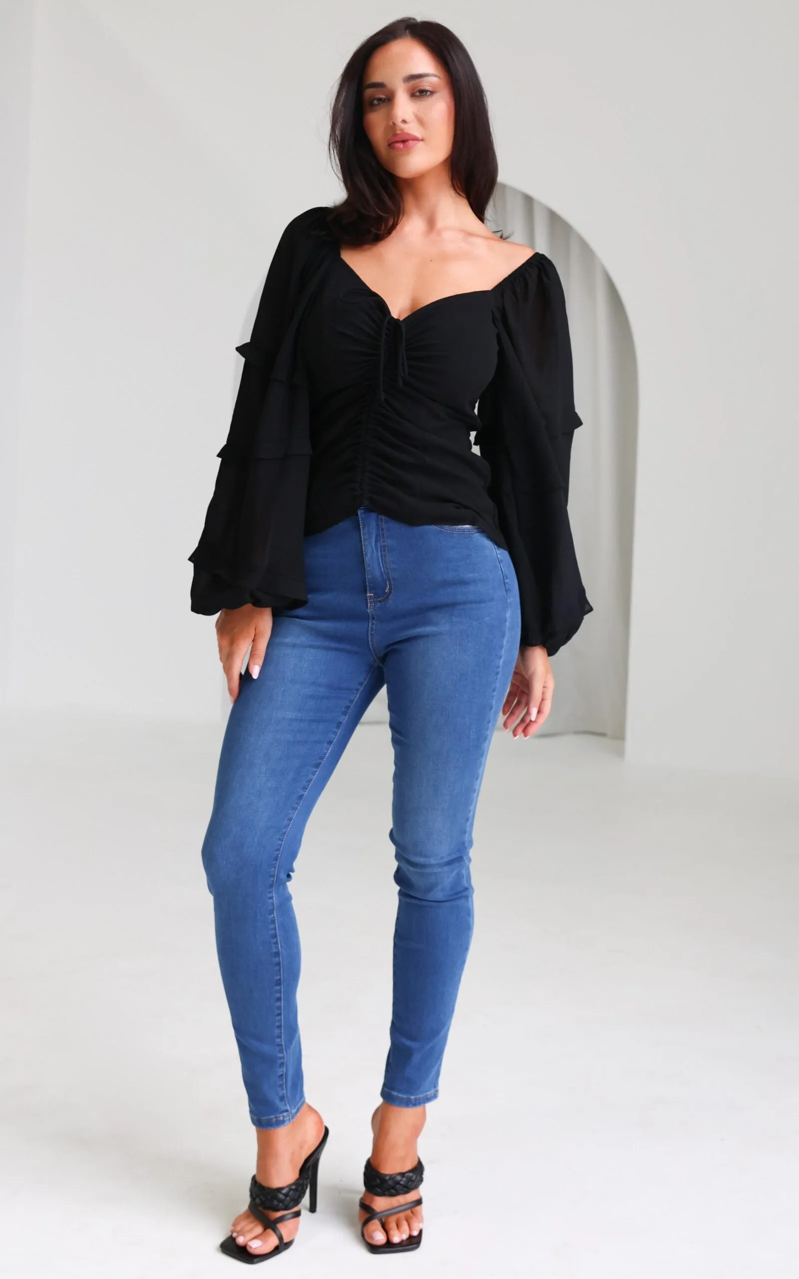 Margaret Skinny Leg Jeans - Mid Blue