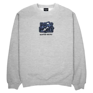 Master~sounds crewneck - Ash