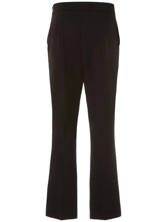 Max Mara   Nepeta wool straight high waist pants 