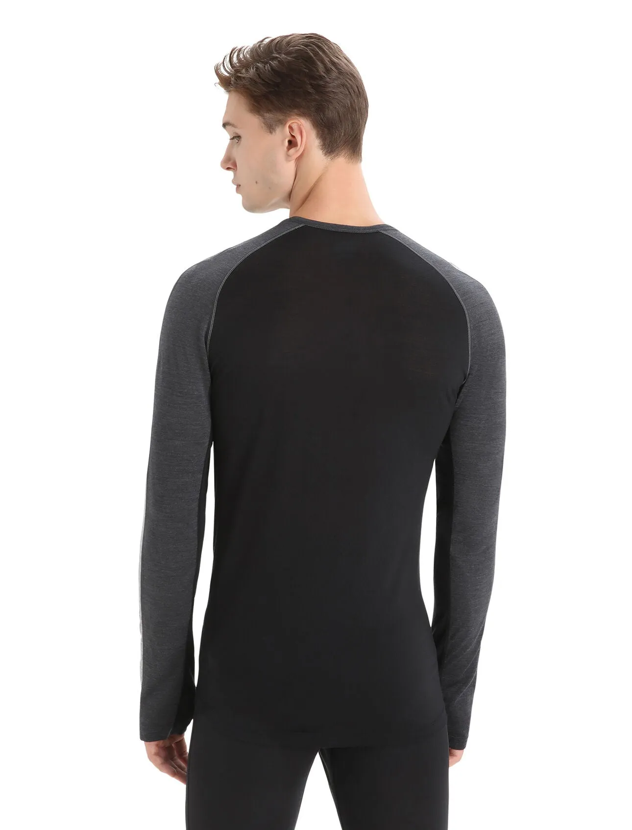 Men's 125 ZoneKnit Merino Blend Long Sleeve Crewe Thermal Top