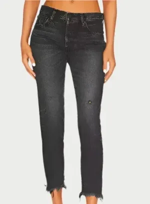 Merry Tapered Mid Rise Jeans