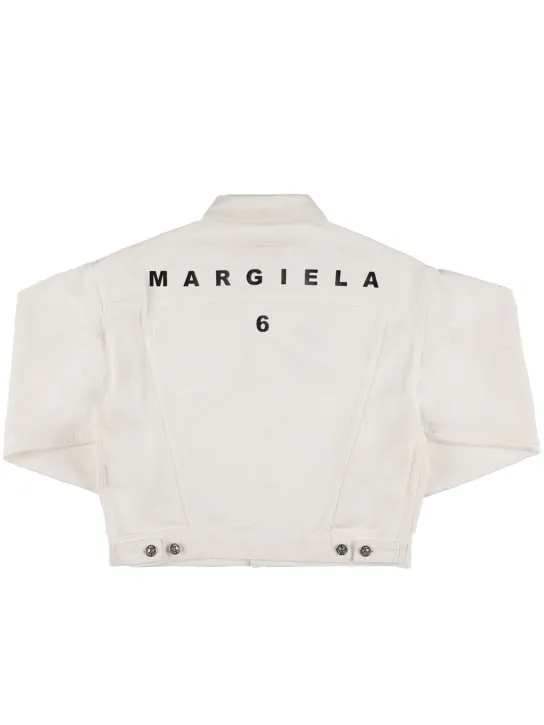 MM6 Maison Margiela   Cotton denim jacket 