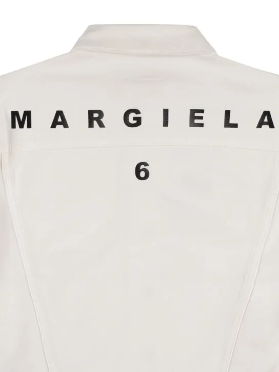 MM6 Maison Margiela   Cotton denim jacket 