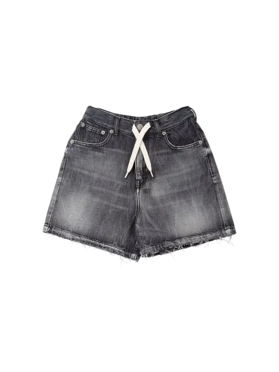 MM6 Maison Margiela   Cotton denim shorts 