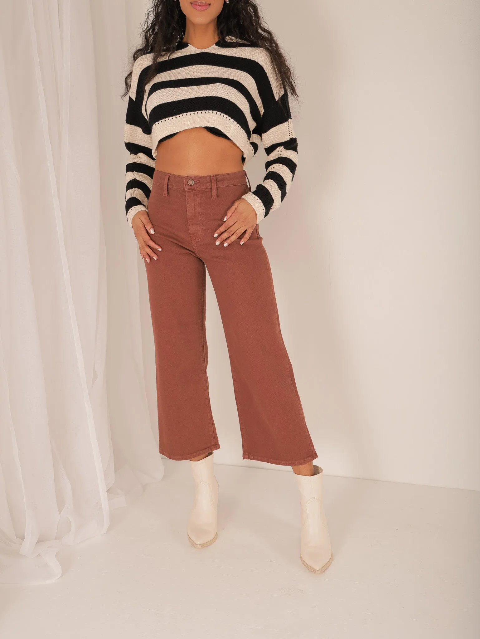 More Than A Feeling Cropped Denim