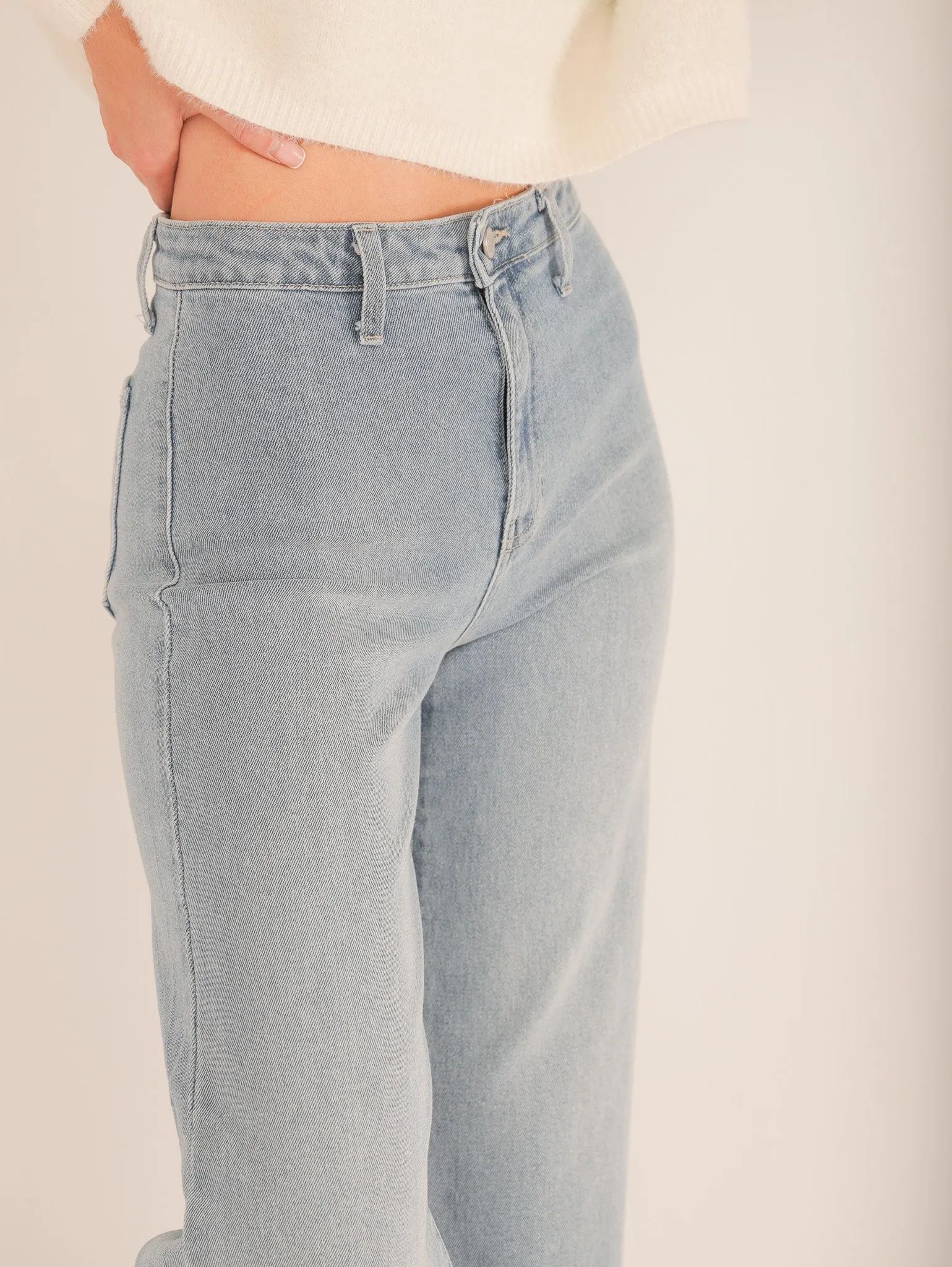 More Than A Feeling Cropped Denim