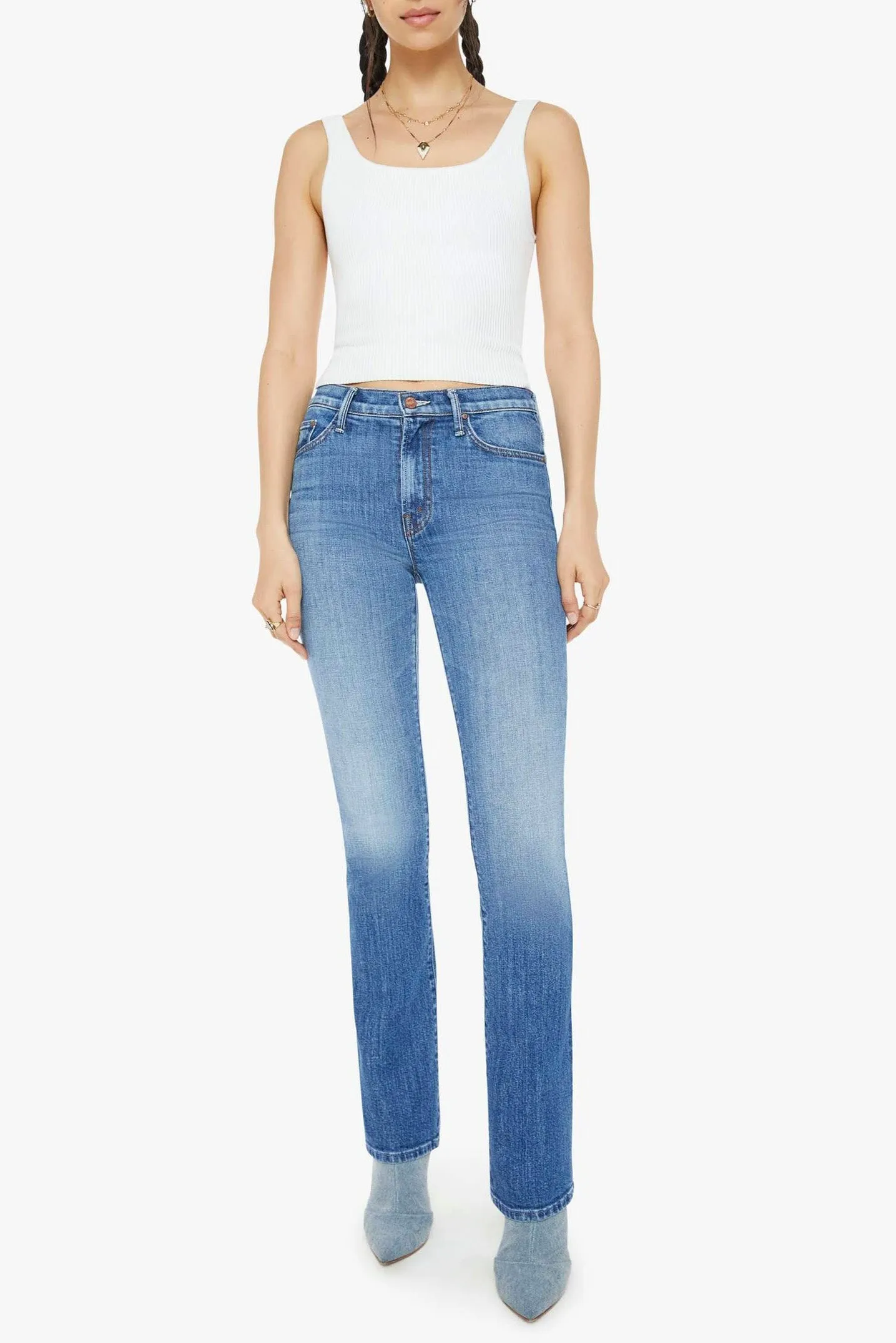 Mother Insider Sneak Jeans