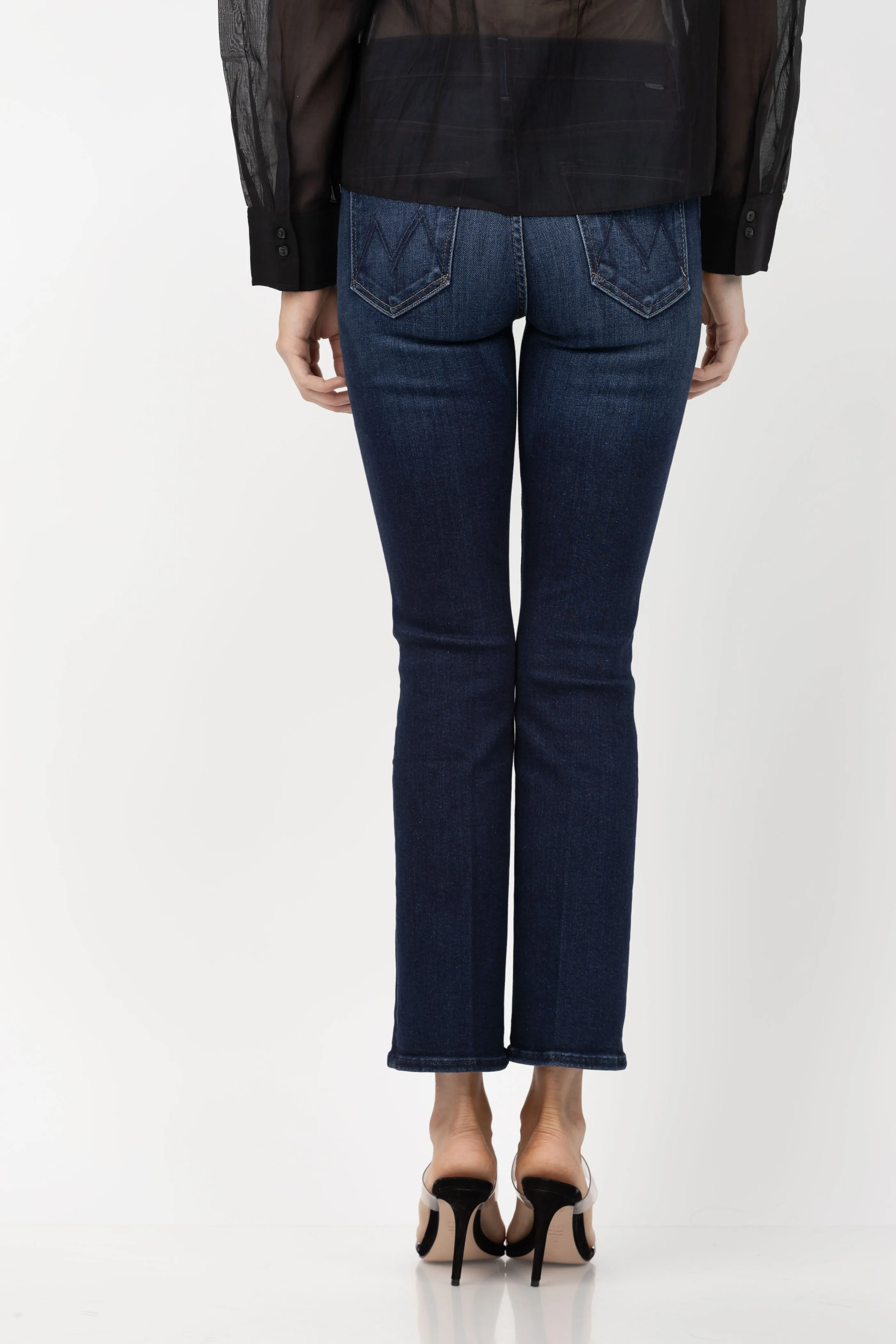 Mother The Insider Ankle Jeans in Mind Games