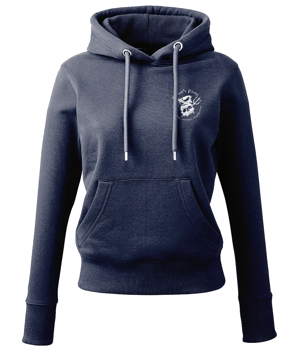 Neptune's Pirate Skull Logo Women's Pullover Hoodie