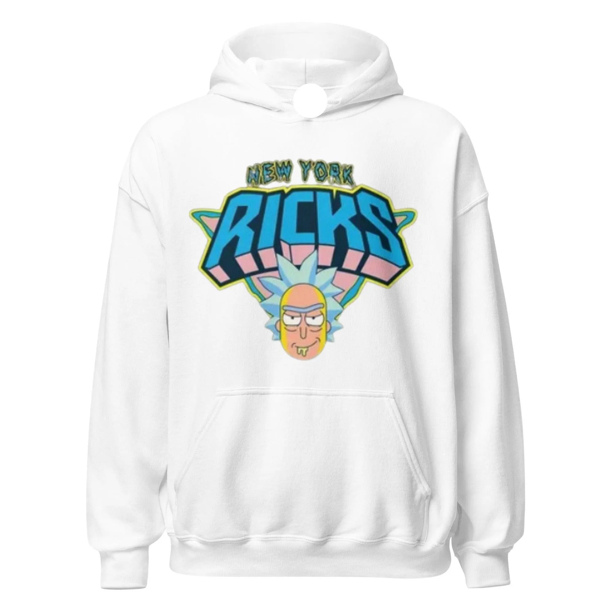 New York Ricks Hoodie Midweight Ultra Soft Cotton Blend Unisex Pullover