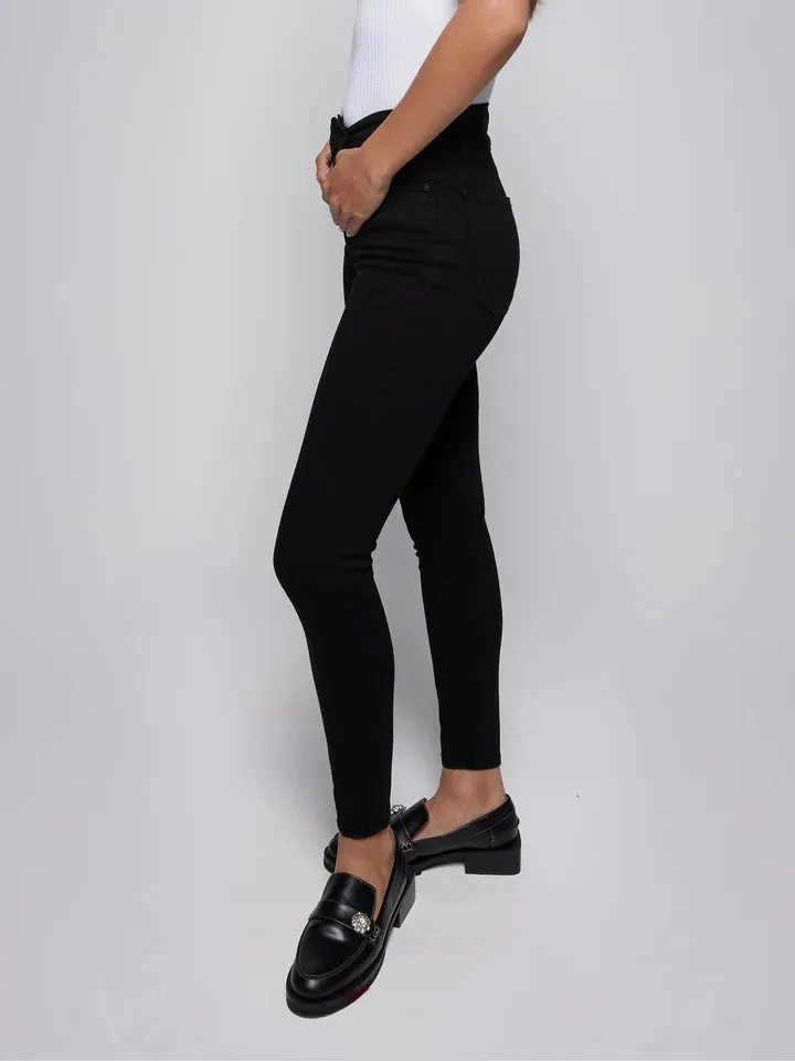 NOBODY DENIM - Siren Skinny Ankle Power Black