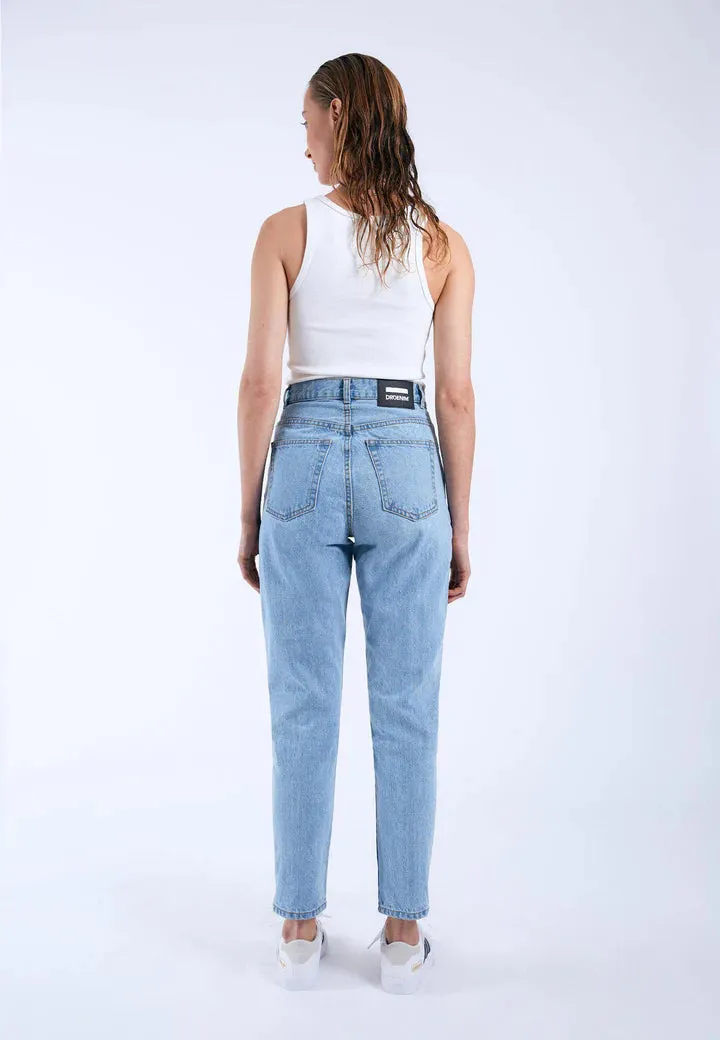 Nora Empress High Waisted Mom Jeans (Light Blue)