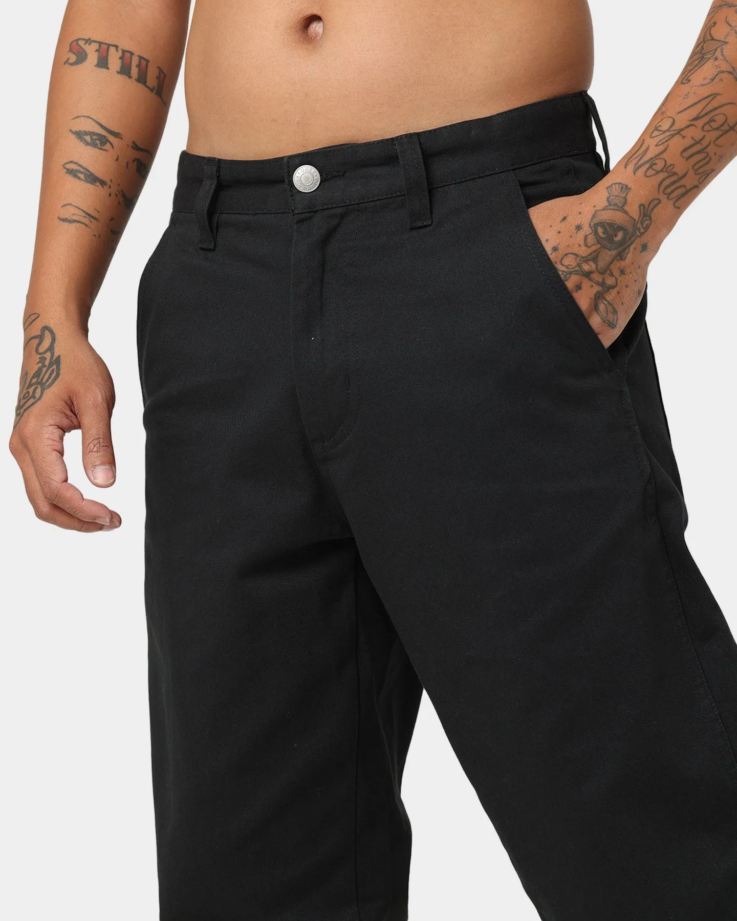 Obey Hardwork Carpenter Denim Jeans Black