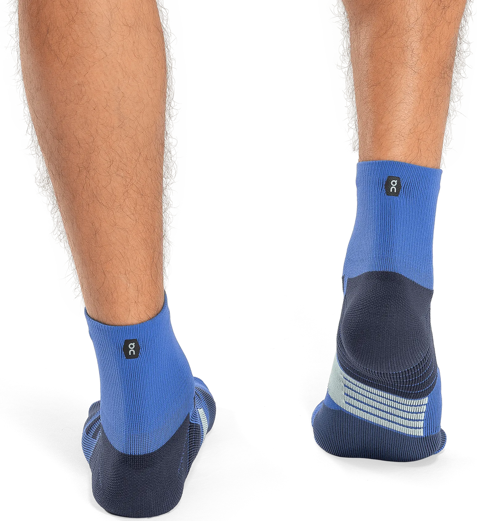 On Men&#x27;s Performance Mid Sock Cobalt/Denim | Buy On Men&#x27;s Performance Mid Sock Cobalt/Denim here | Outnorth