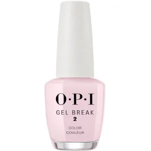 OPI Nail Lacquer Treatment - Gel Break 2 Properly Pink