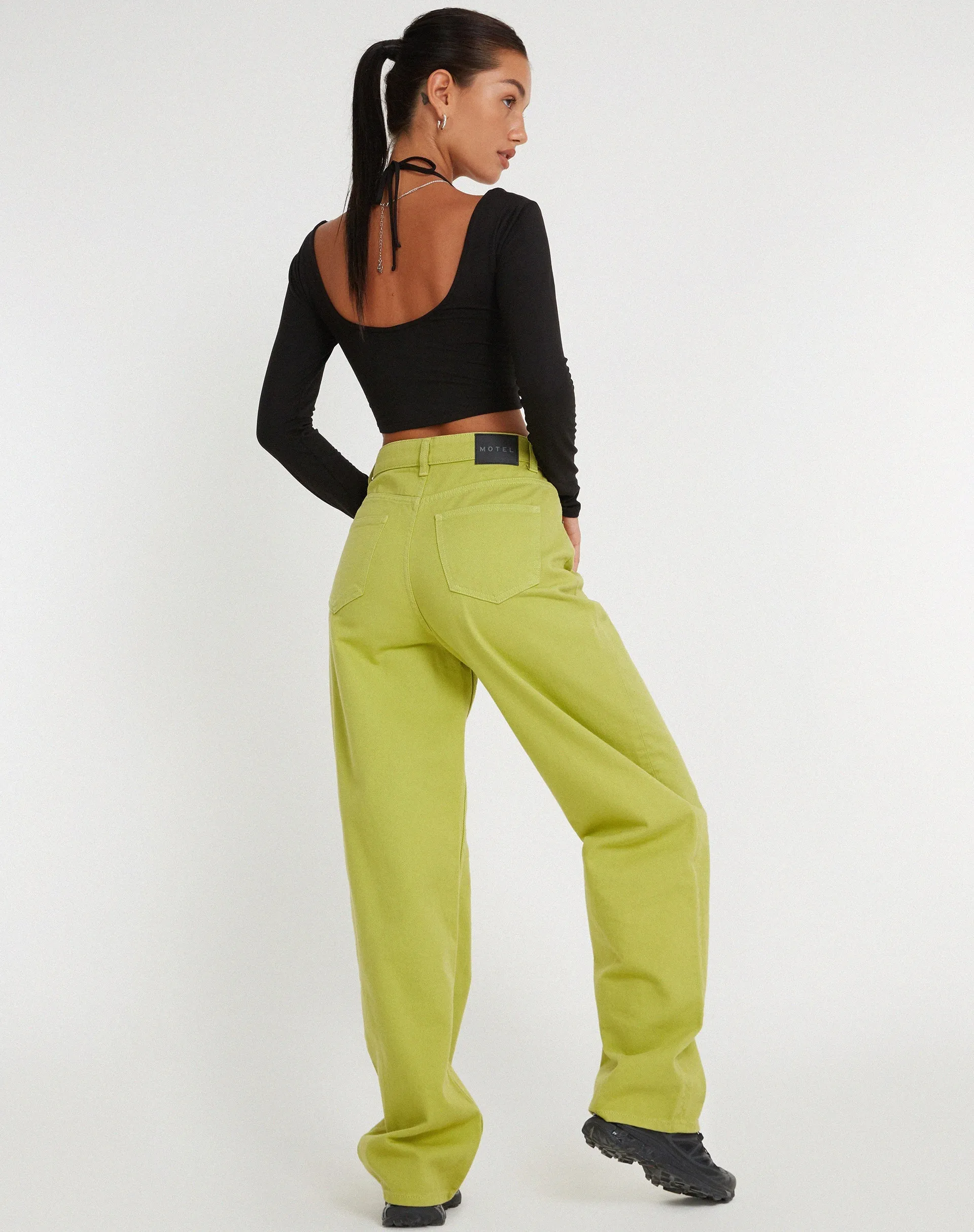 Parallel Jeans in Green Oasis