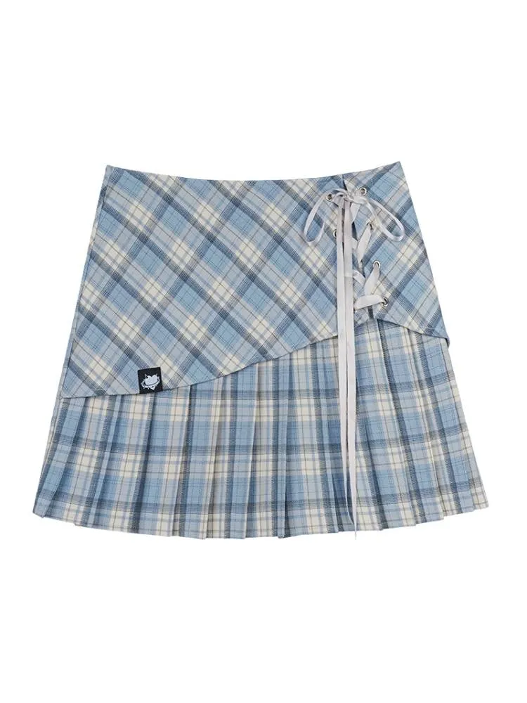 Plaid pleated skirt【s0000008923】