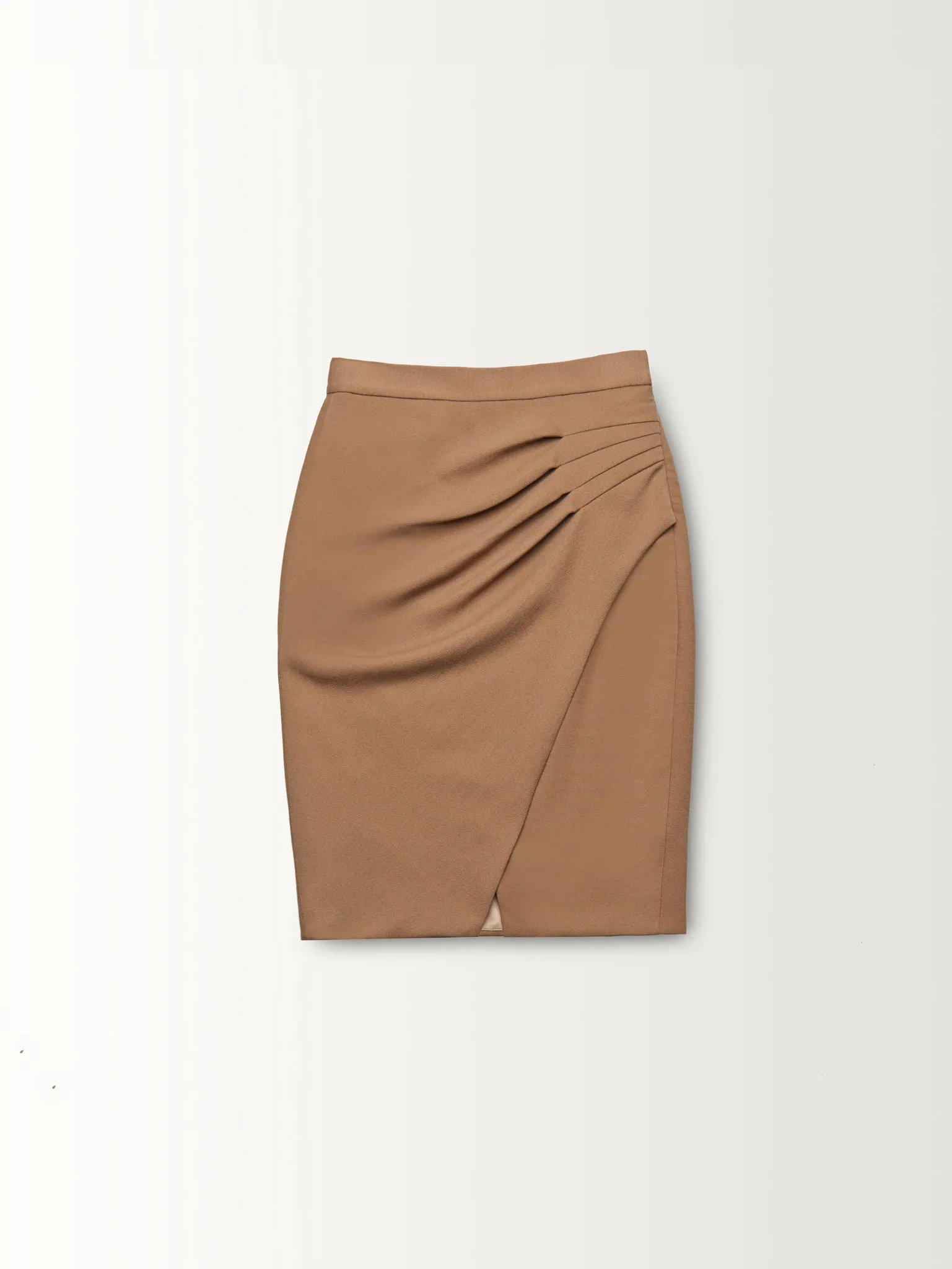 PLEATED SIDE SKIRT