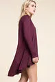 PRETTY IN PLUM CARDIGAN