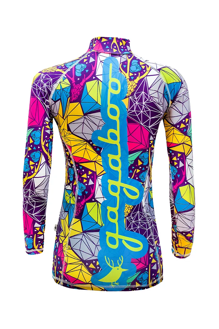 Psycho Deer - women's thermal snowboard top base layer