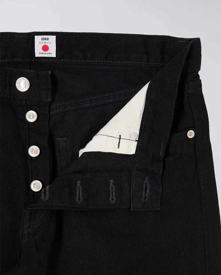 Regular Tapered Kaihara Black Denim