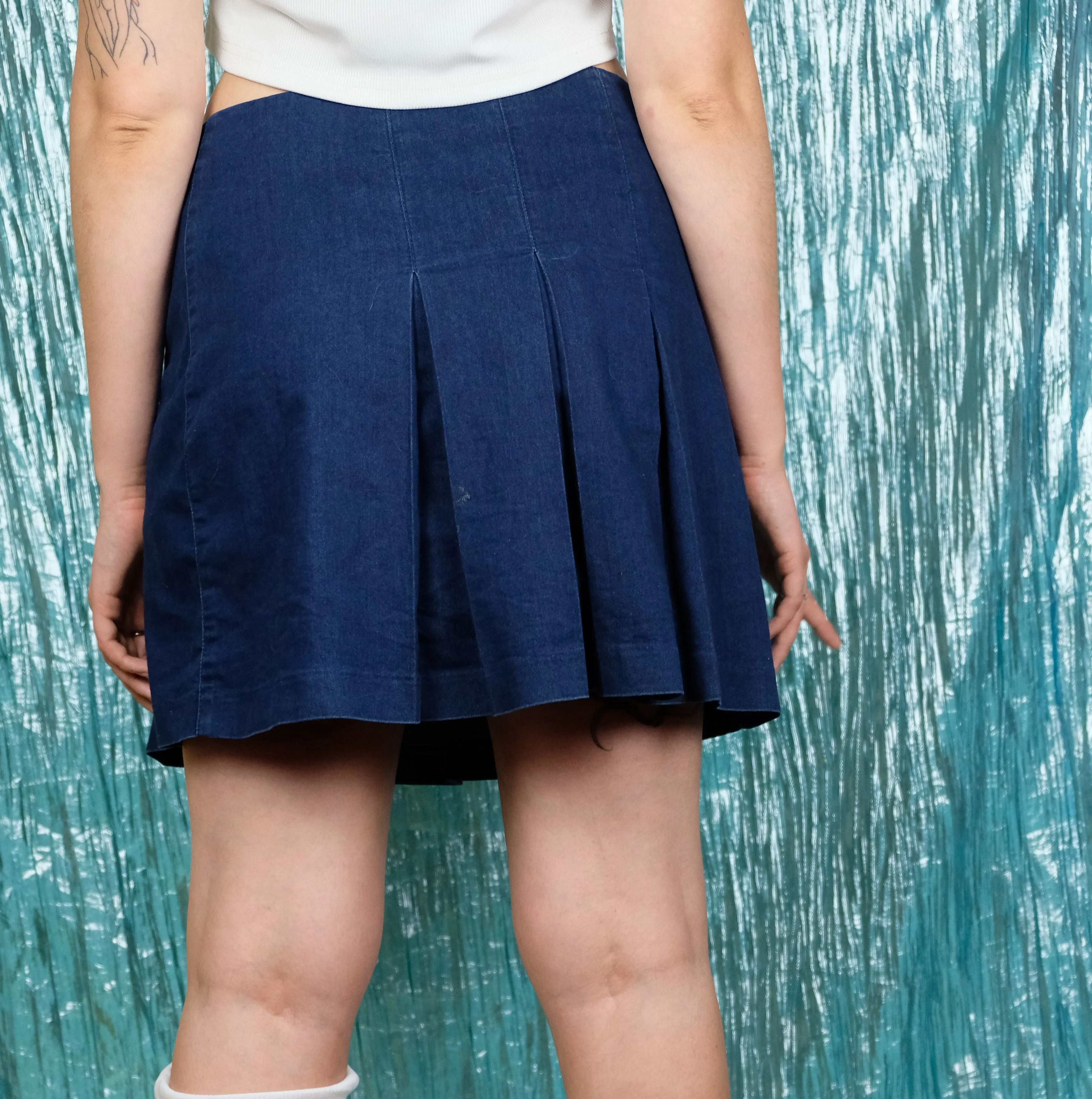 Reworked pleated star skirt- 10