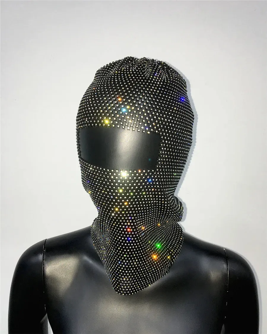 Rhinestone Ski Mask