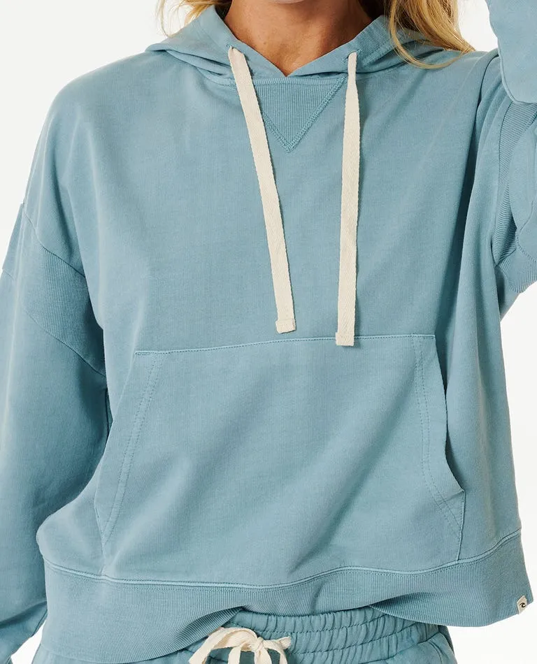 Rip Curl Classic Surf Hooded Sweatshirt-Dusty Blue