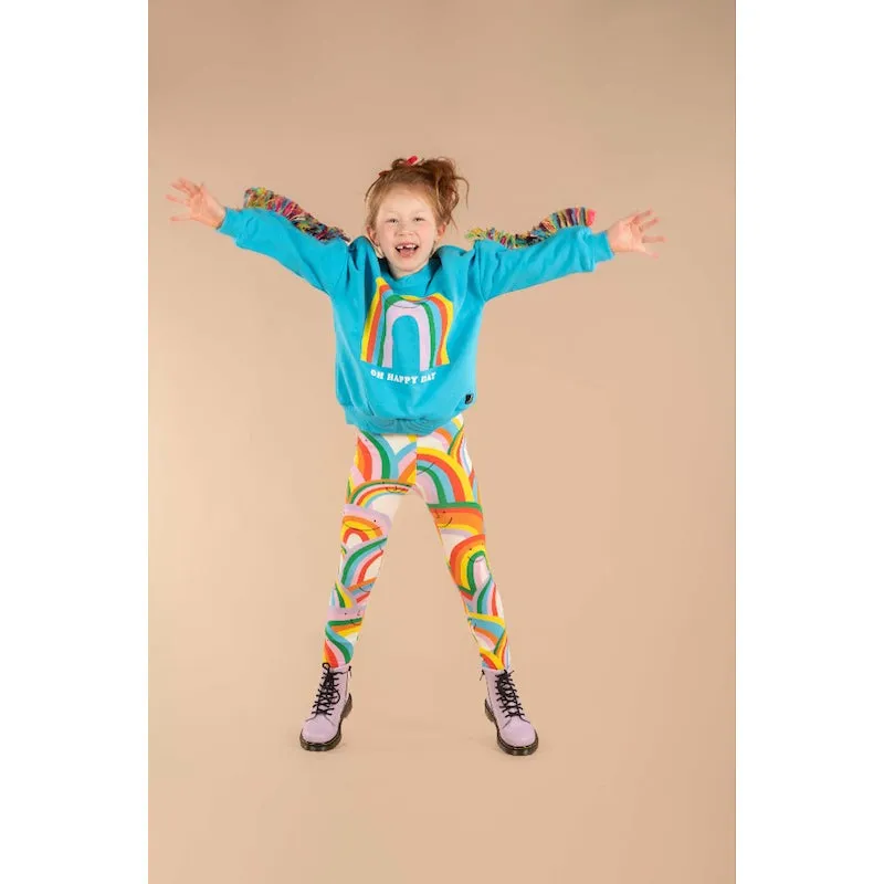 Rock Your Kid Happy Rainbows Tights