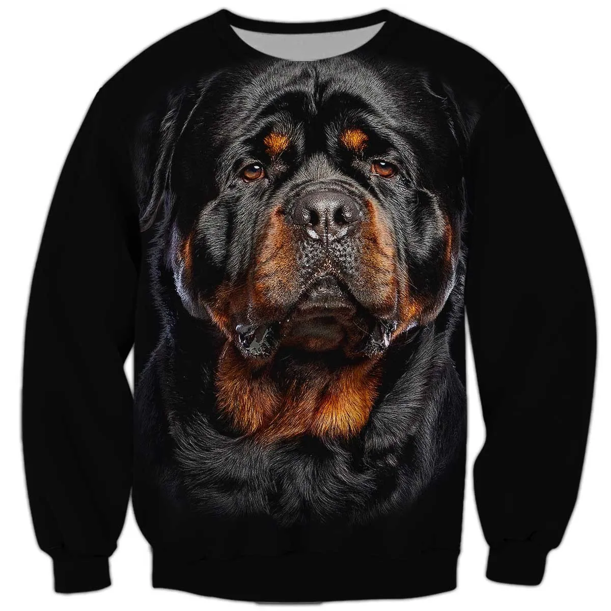 Rottweiler Christmas Sweatshirt, Dog Sweatshirt For Humans