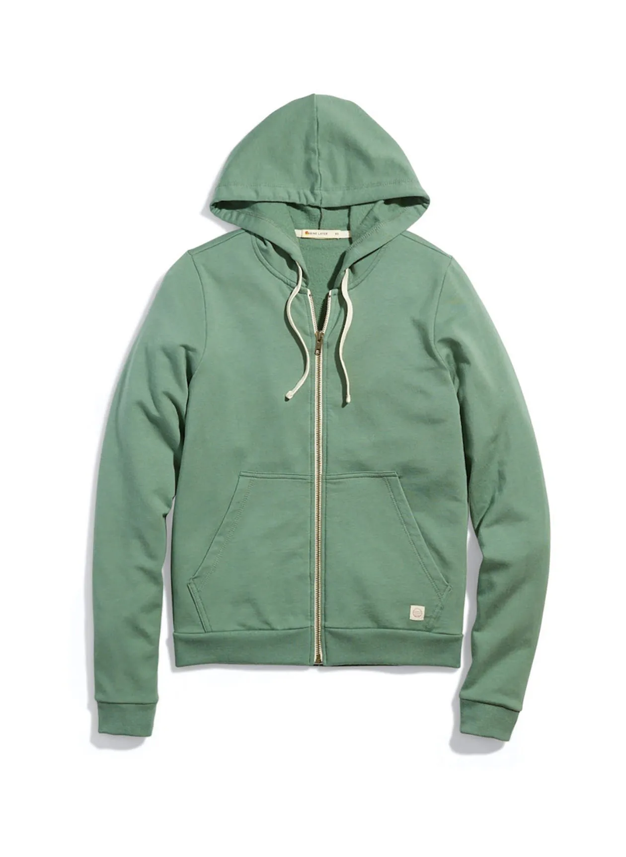 Sage Green Women&#x27;s Marine Layer Afternoon Zip Hoodie WLHZR