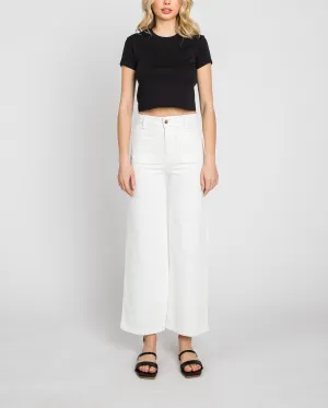 Selena Wide Leg Jeans in White