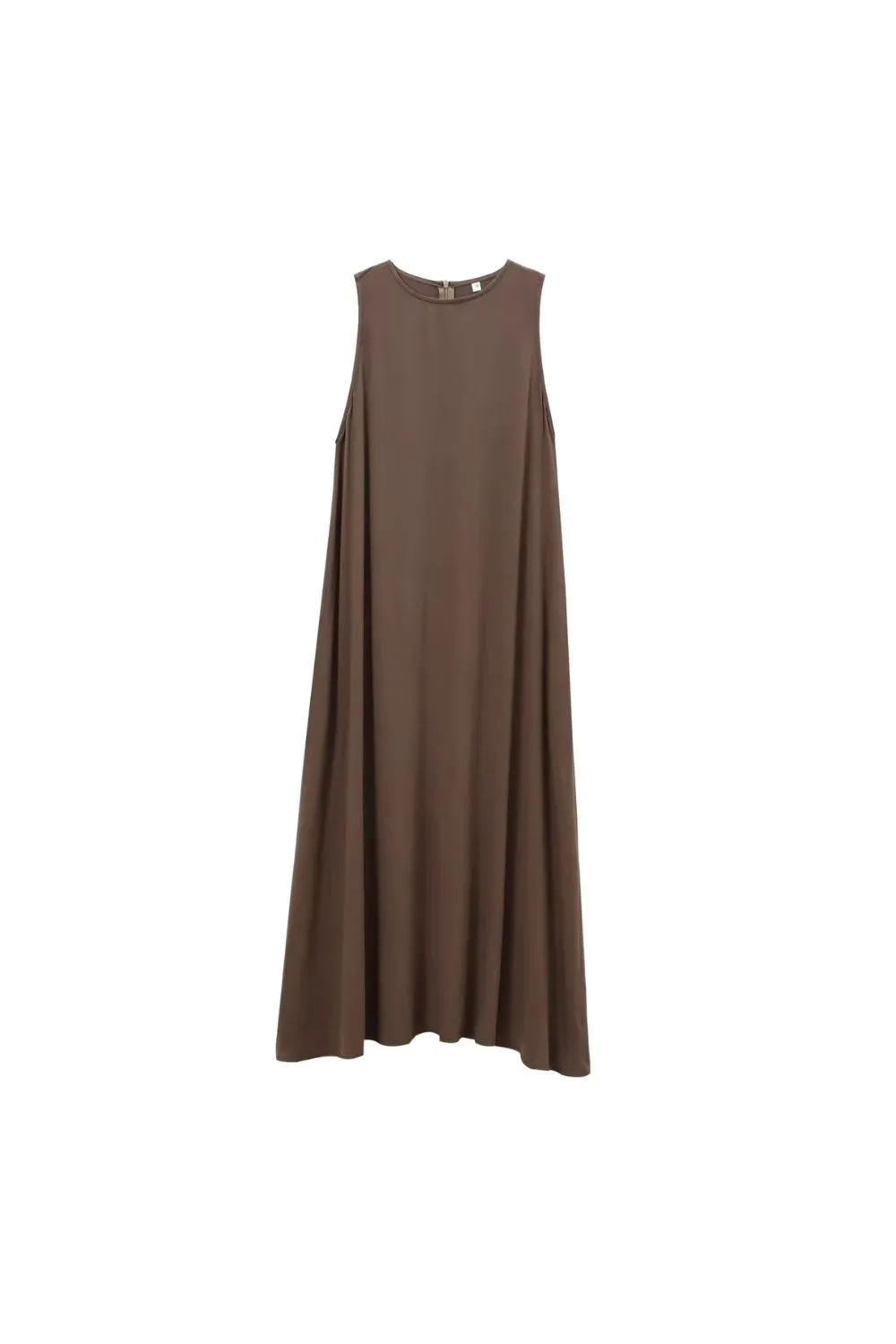 'Serenity' Sleeveless Loose Midi Dress