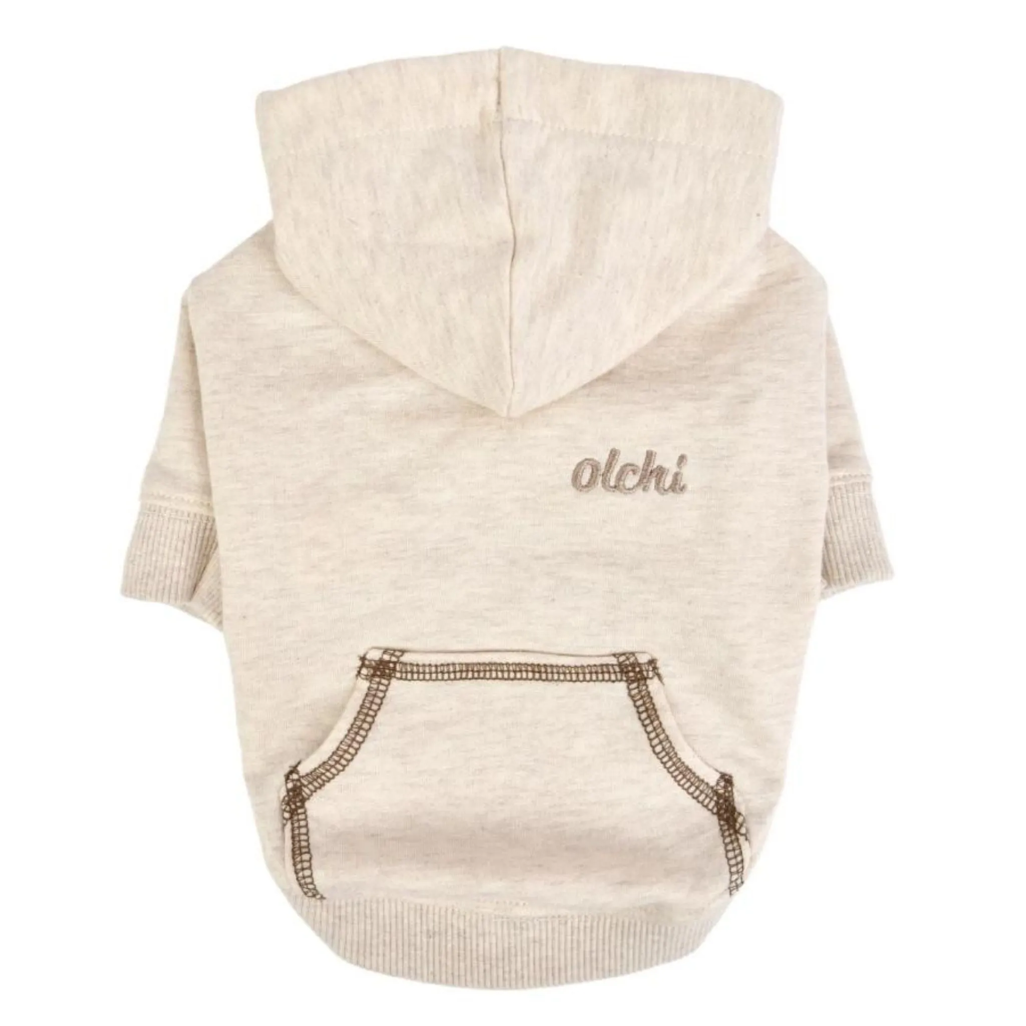 Simple Hoodie For Dogs Beige - COMING SOON!