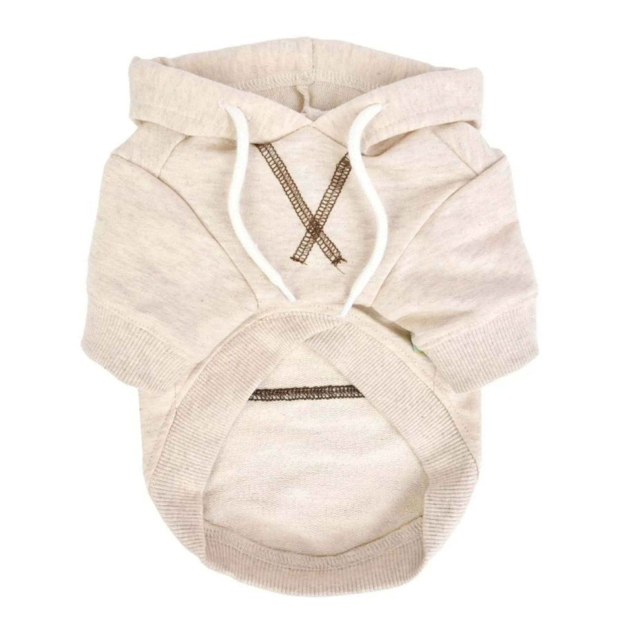 Simple Hoodie For Dogs Beige - COMING SOON!