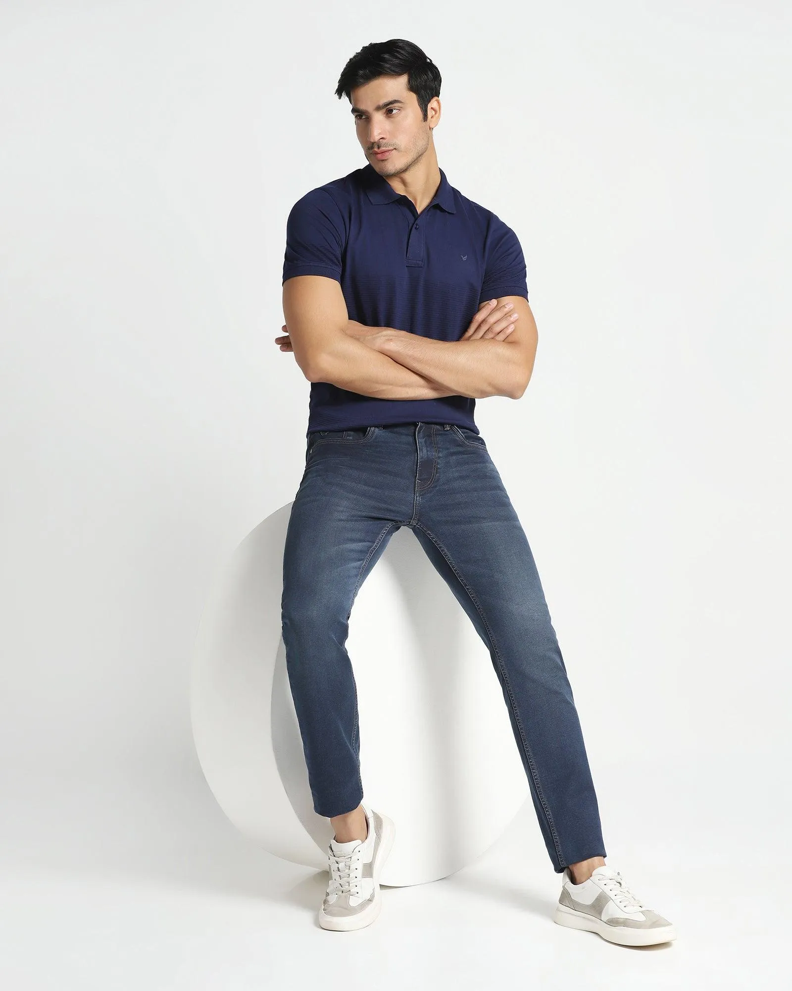 Slim Yonk Fit Indigo Jeans - Rios