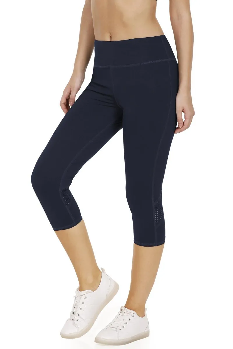 Smooth Fitness Capri Pant - Gibraltar Sea