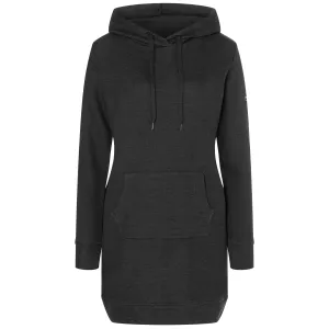 super.natural Women&#x27;s Knit Long Hoodie Jet Black | Buy super.natural Women&#x27;s Knit Long Hoodie Jet Black here | Outnorth