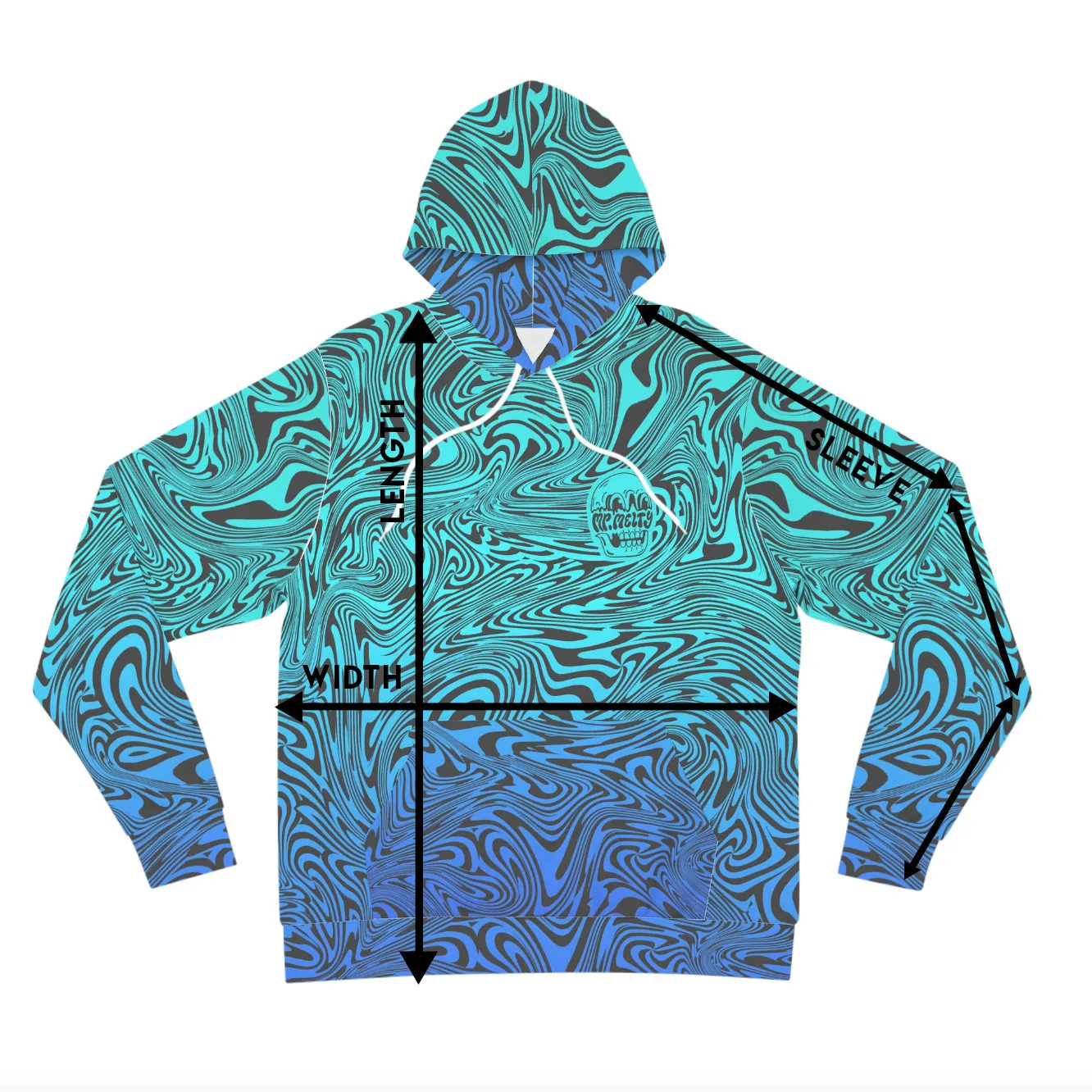 Swirls Collection - Electric Nightfall HOODIE