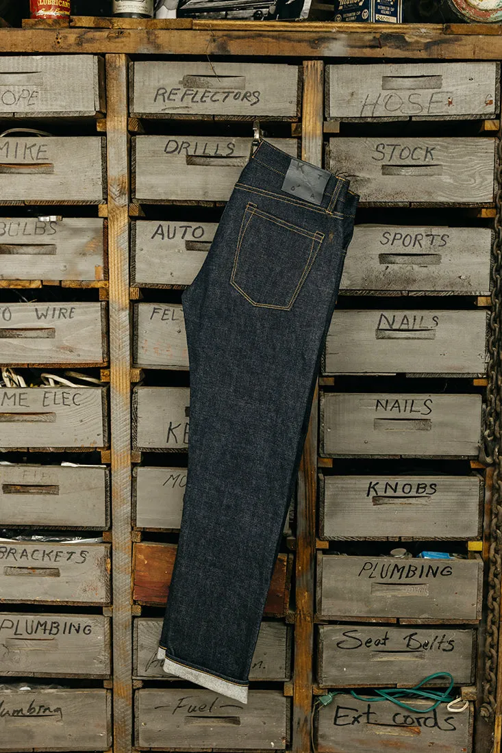 The Hammer Straight - Indigo Raw 17.5oz Mammoth Selvedge