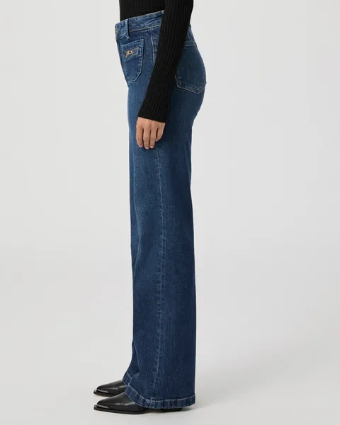 The Leenah Gold Clasp Pocket Jean